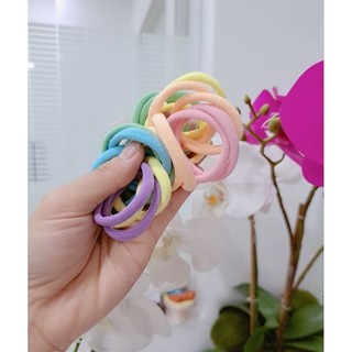 Set 20 dây cột tóc nhiều màu cho bé