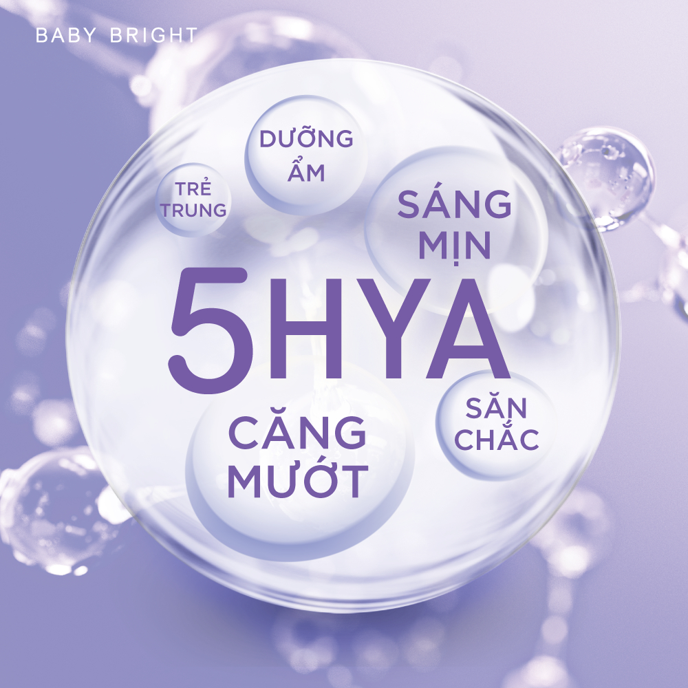 Cây lăn mắt chống nhăn mắt Baby Bright 5hya & Peptide Firming Eye Roller Serum 15ml