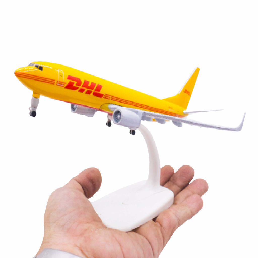 Mô hình máy bay DHL Airlines Boeing B737-800 N859AM 20cm MB20020