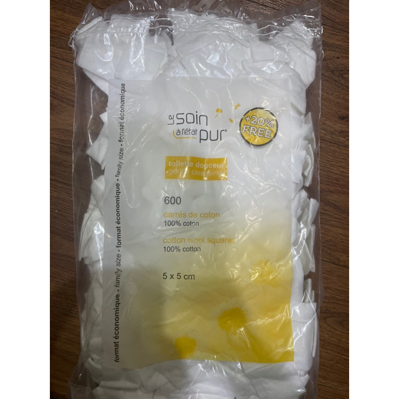 Bông tẩy trang Pháp 600 miếng