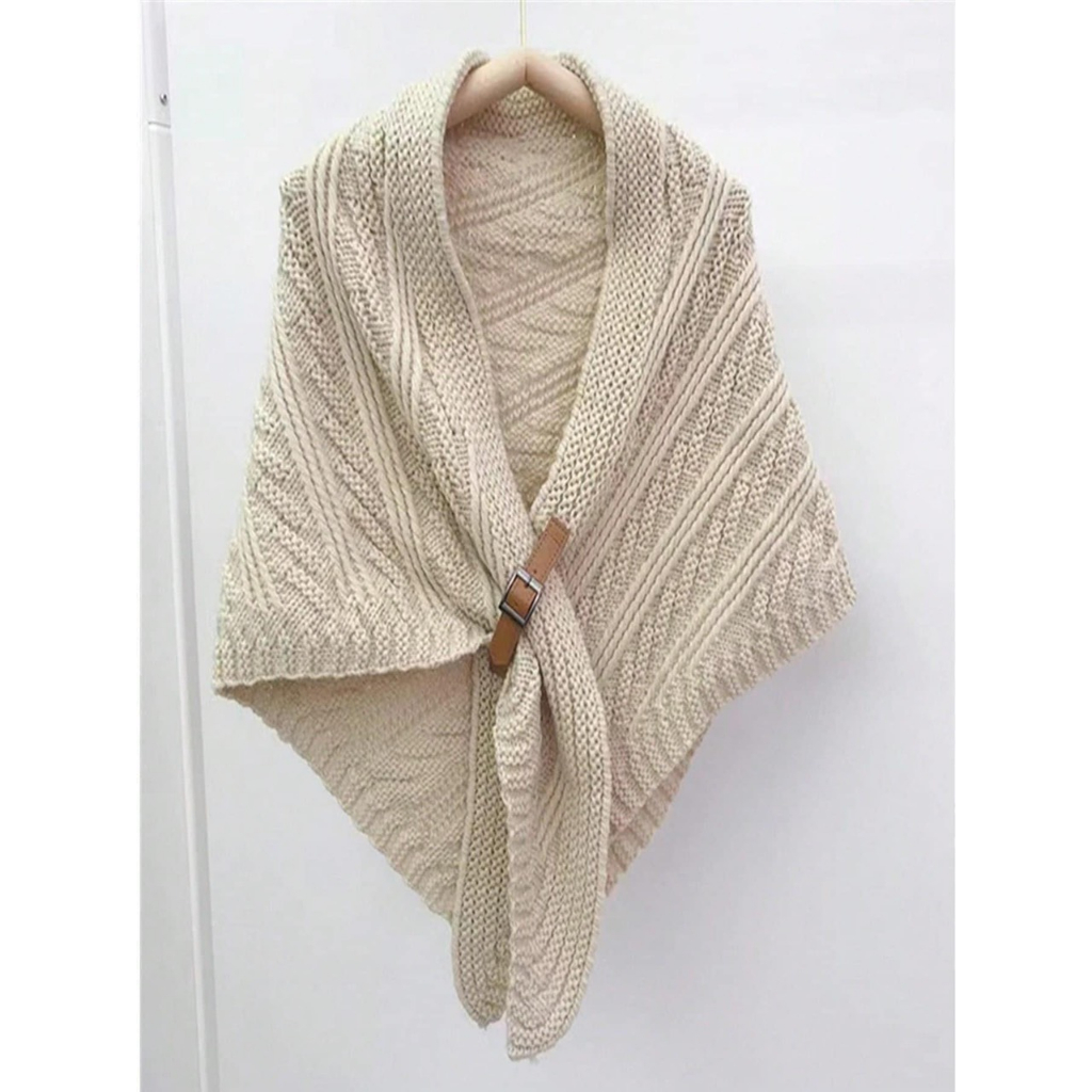 Khăn choàng len nữ mùa đông len thừng cashmere dày dặn siêu hot 2023