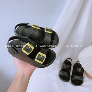  Dép Sandal Dép Quai Hậu Nhựa Dẻo 2 Khóa In Chữ Mario Cực Êm Chân Cho Bé Trai K122 