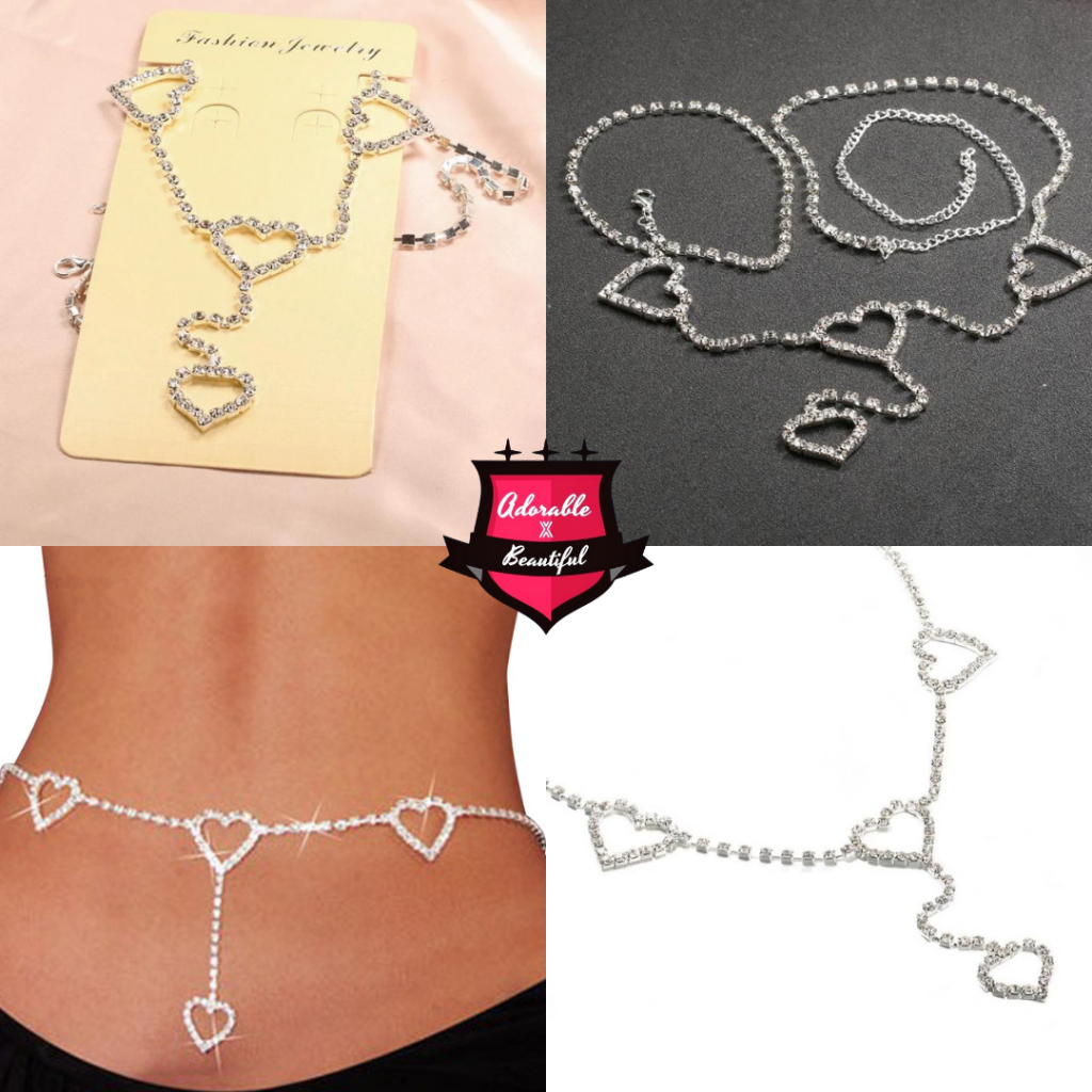 Chain Đeo Eo Màu Vàng/Bạc, Dây Chuyền Đeo Eo Phong Cách Sexy Gợi Cảm