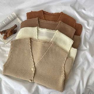 Áo gile len nhiều màu xinh - Hàng order