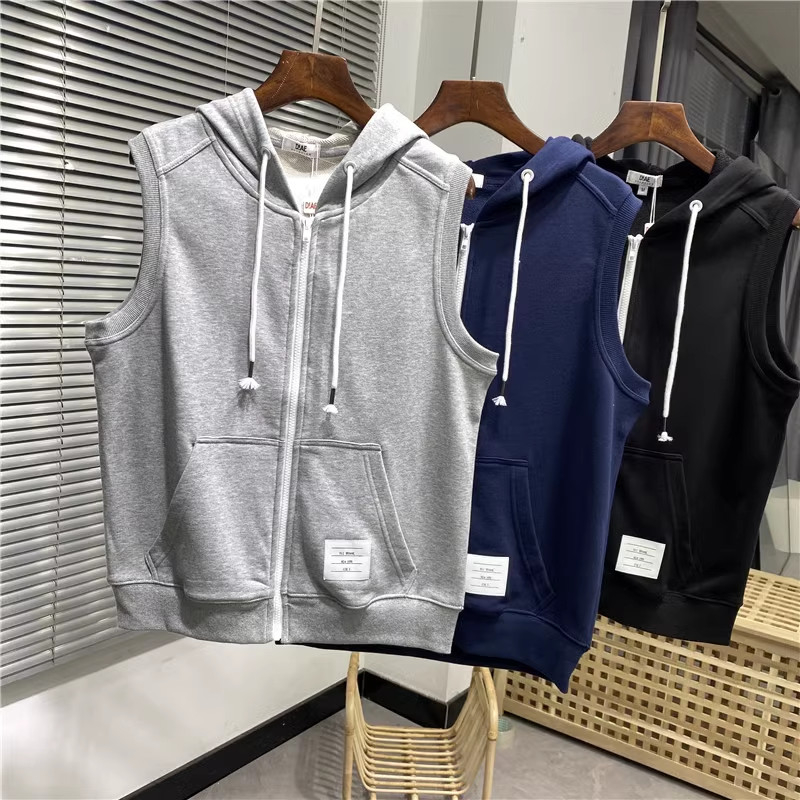 Áo Khoác Gile Nam Nữ Unisex Chất Nỉ Dày Dặn Trơn Màu Basic Phong Cách Hàn Quốc Thời Trang Zenkonu AO KHOAC NAM 050V1