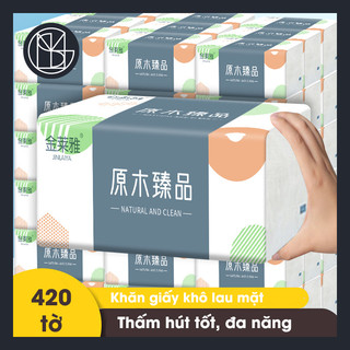 Khăn Mặt Khô, khăn giấy lau mặt, tẩy trang, tiện lợi mang đi