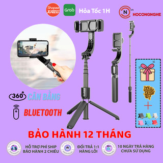 Gậy chống Rung Gimbal điện thoại chống rung cao cấp Stabilizer DBIGL08 Tay cầm chống rung Có 3 chân Hỗ Trợ Xoay 360 Độ