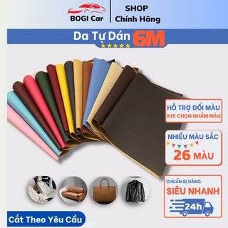 Miếng dán vải da PU, Vá lỗ ghế sofa/ xe hơi bằng da PU siêu bền, Chất liệu da cao cấp, chống bong chóc,trầy xước - BoGi
