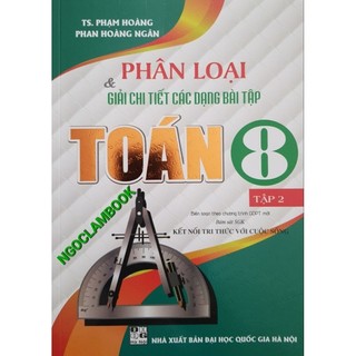 Sách - Phân loại và giải chi tiết các dạng bài tập Toán 8 tập 2