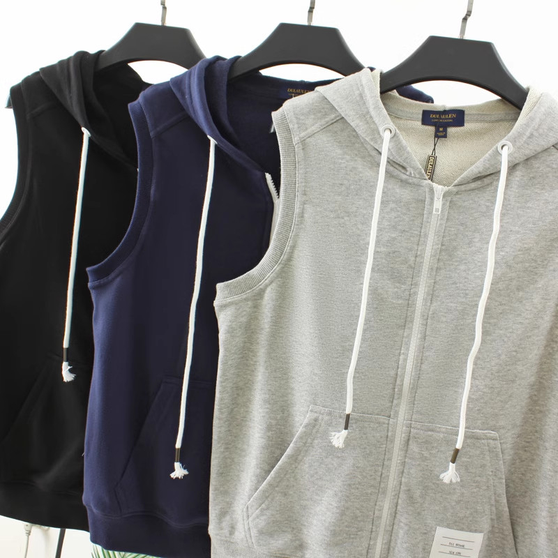 Áo Khoác Gile Nam Nữ Unisex Chất Nỉ Dày Dặn Trơn Màu Basic Phong Cách Hàn Quốc Thời Trang Zenkonu AO KHOAC NAM 050V3