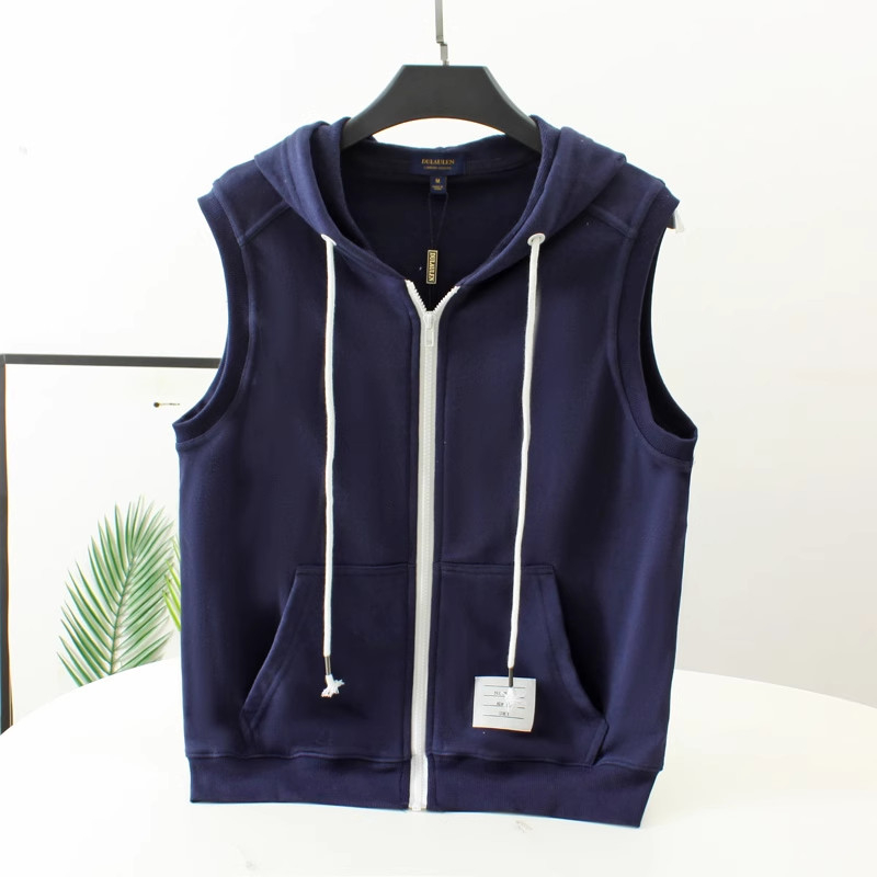 Áo Khoác Gile Nam Nữ Unisex Chất Nỉ Dày Dặn Trơn Màu Basic Phong Cách Hàn Quốc Thời Trang Zenkonu AO KHOAC NAM 050V3