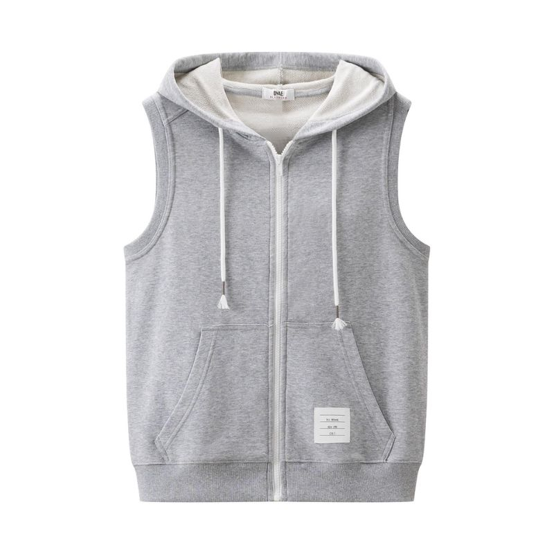 Áo Khoác Gile Nam Nữ Unisex Chất Nỉ Dày Dặn Trơn Màu Basic Phong Cách Hàn Quốc Thời Trang Zenkonu AO KHOAC NAM 050