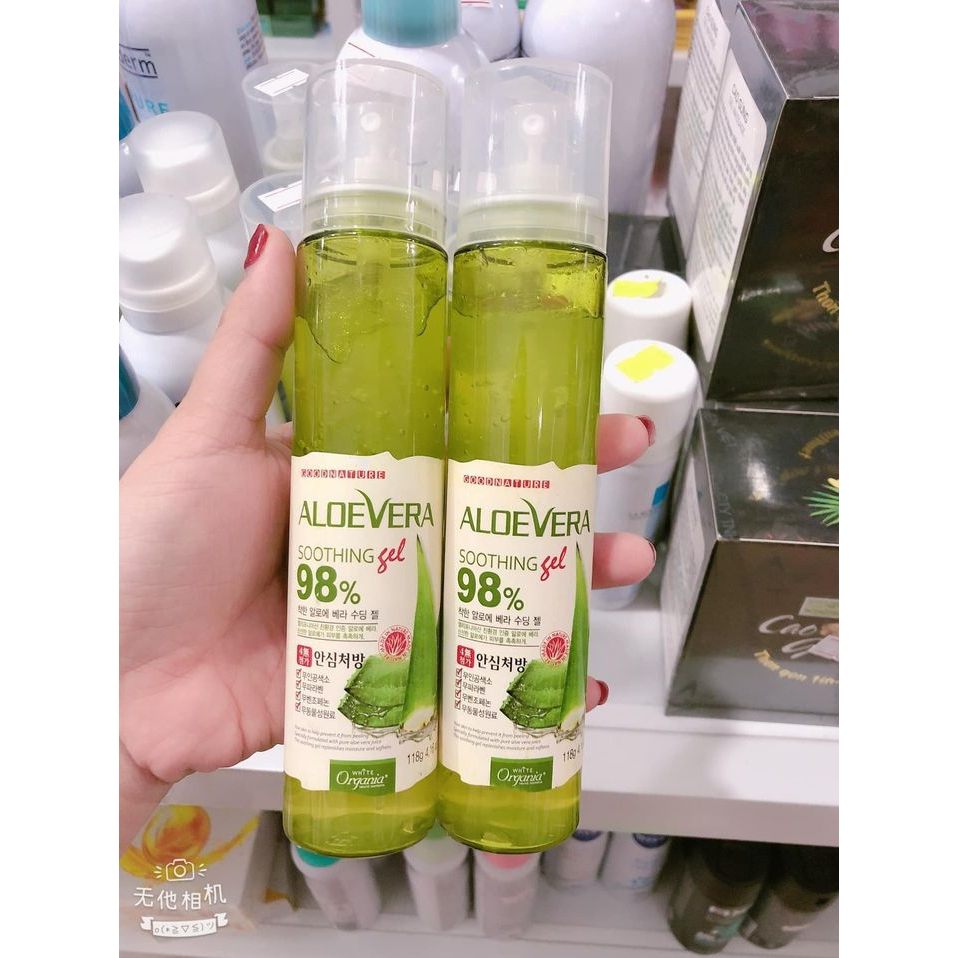 Xịt Khoáng Dạng Gel Nha Đam Lô Hội Aloe Vera Soothing Gel Mist 98% Hàn Quốc | BigBuy360 - bigbuy360.vn