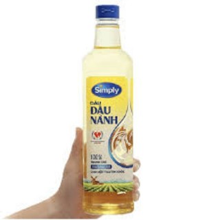 Chai dầu đậu nành Simply 1l