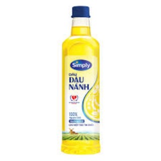 Chai dầu đậu nành Simply 1l