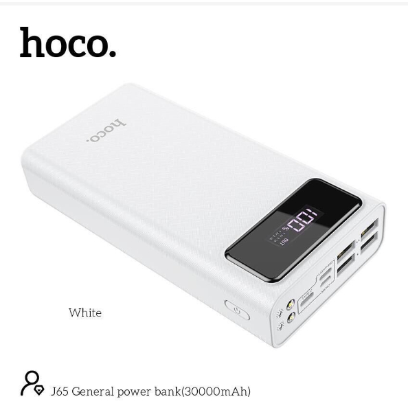 Sạc dự phòng 30000mah chính hãng Hoco J65