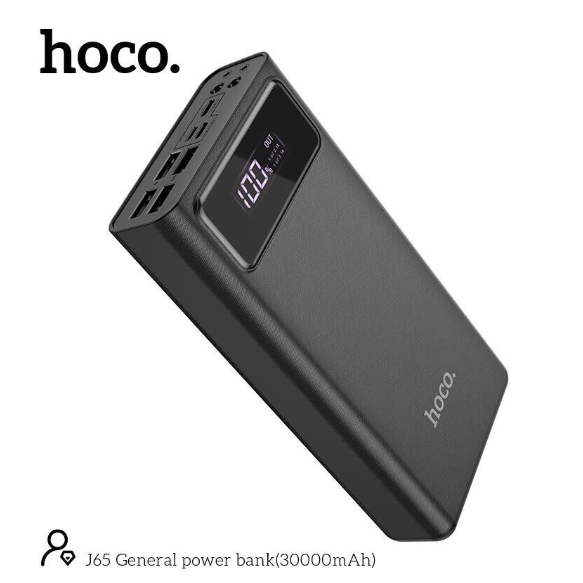 Sạc dự phòng 30000mah chính hãng Hoco J65