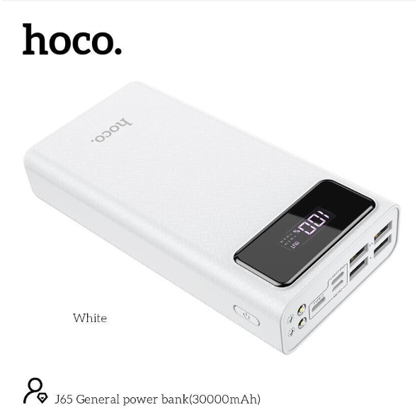 Sạc dự phòng 30000mah chính hãng Hoco J65