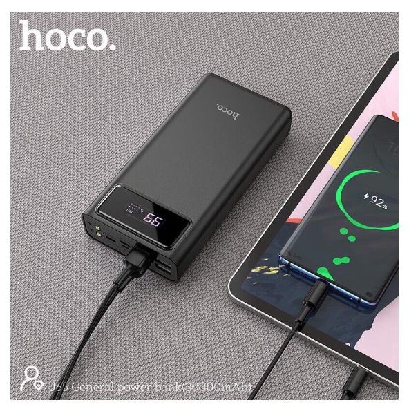 Sạc dự phòng 30000mah chính hãng Hoco J65
