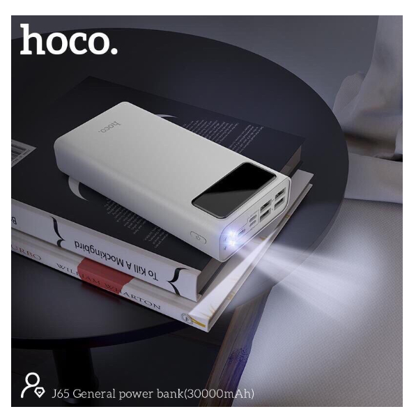 Sạc dự phòng 30000mah chính hãng Hoco J65