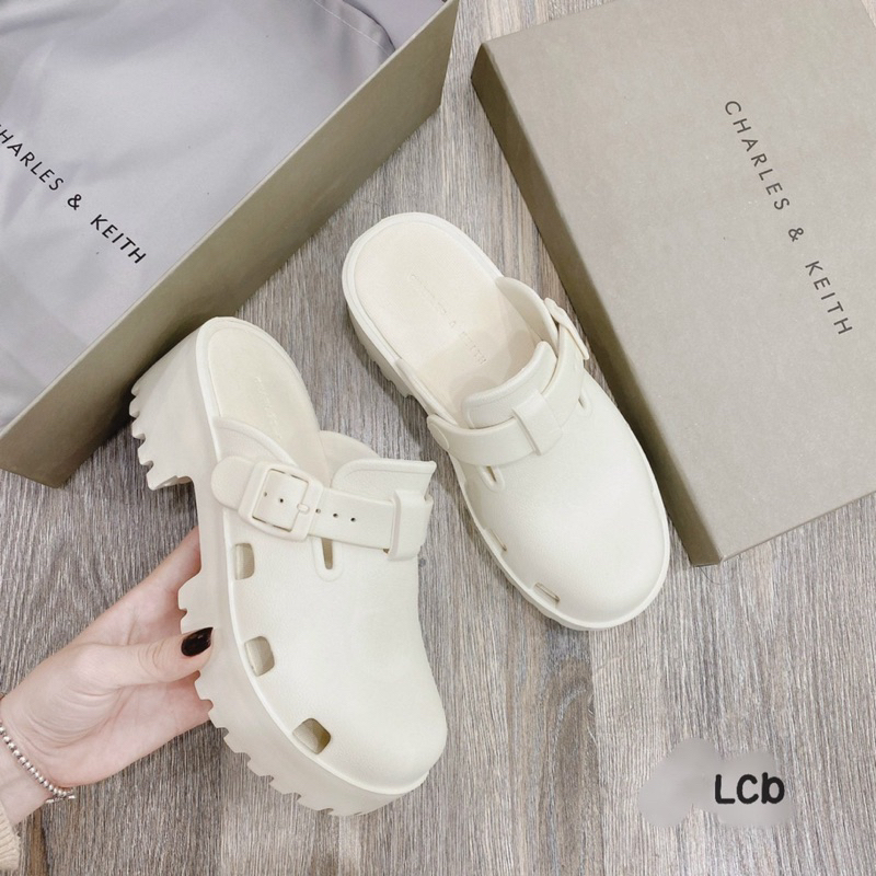 Sục siêu nhẹ xuất dư crocs cnk c.n.k sục đế bánh mì sục ck siêu hot năng động full box giấy