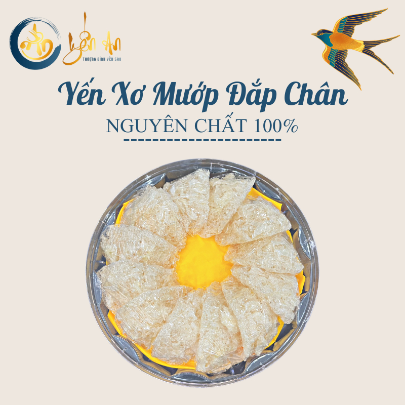 Tổ Yến Xơ Mướp Đắp Chân Hộp 50gr, 100gr, Nguyên Chất