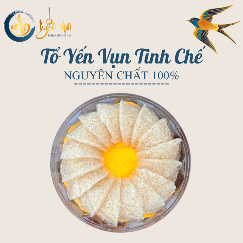 Tổ Yến Vụn Tinh Chế Nguyên Chất, Hộp 50gr, 100gr ,Dễ Ăn, Phù Hợp Cho Người Già Và Trẻ Nhỏ
