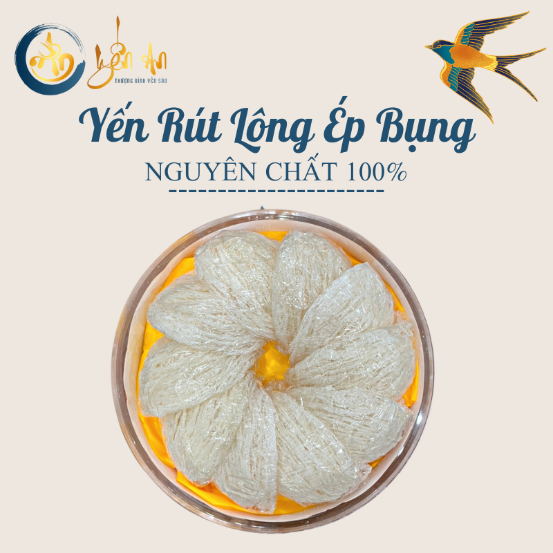Tổ Yến Rút Lông 90% Sợi Hộp 50gr, 100gr Nguyên Chất