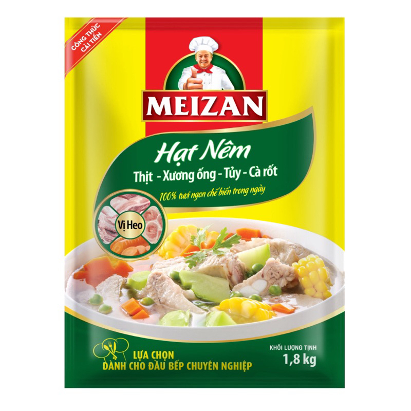 Hạt nêm Meizan gói 1,8 kg