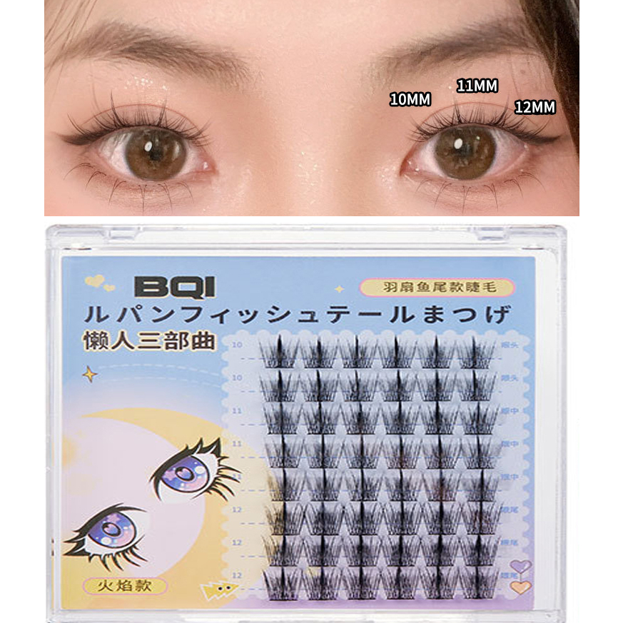 Lông Mi Giả Chùm Dày Và Dài 10mm/11mm/12mm