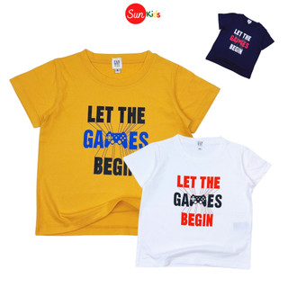 Áo thun bé trai xuất xịn, áo phông cho bé trai, chất cotton, size 3-12 tuổi - SUNKIDS