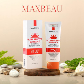  Kem Chống Nắng Kháng Nước Nâng Tone Trắng Da Maxbeau Ultra Protect Sunblock 70ml THIÊN ANH BEAUTY 