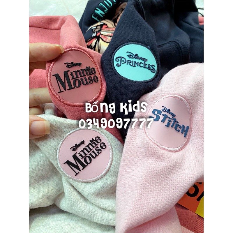 Áo Nỉ Bé Gái Hoạt Hình DN