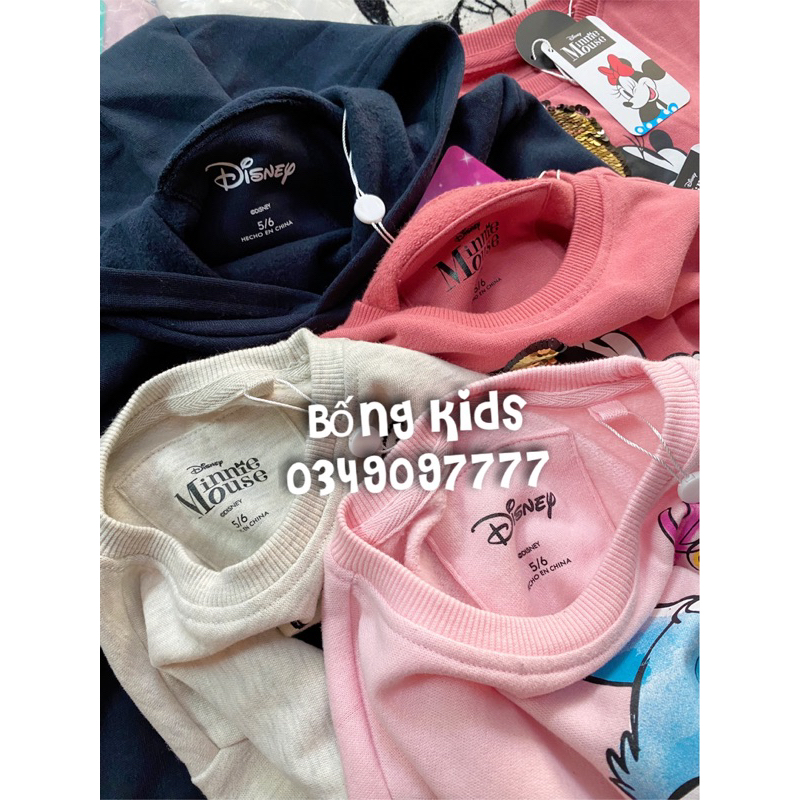 Áo Nỉ Bé Gái Hoạt Hình DN