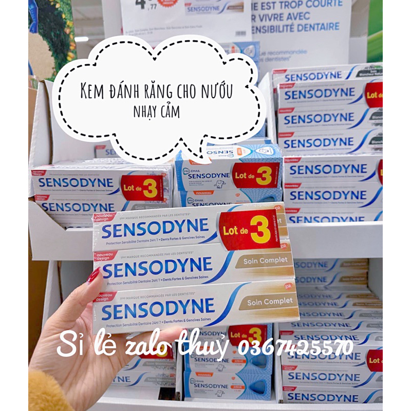 Kem đánh răng Sensodyne của Pháp
