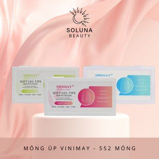 Móng up vinimay Soft Gel đủ phom,12 size/ 552 móng vinimay Chính Hãng