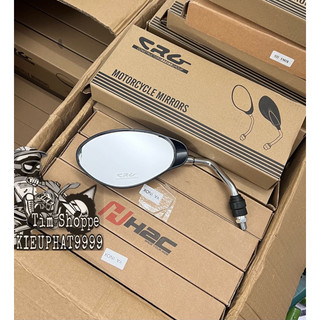 Kính yaz cgr 1 cây trái crg gắn xe honda yamaha
