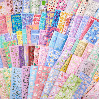 Combo 50 tấm sticker decor toploader, combo sticker tiện lợi trang trí.
