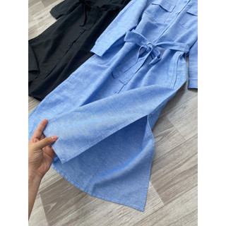 Đầm Linen Cổ Tàu Z.R