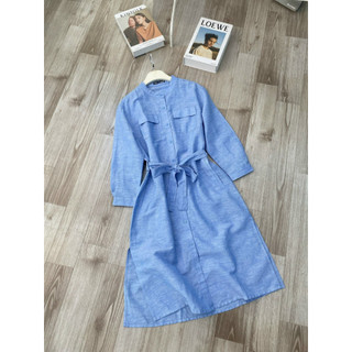 Đầm Linen Cổ Tàu Z.R