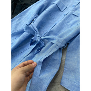 Đầm Linen Cổ Tàu Z.R