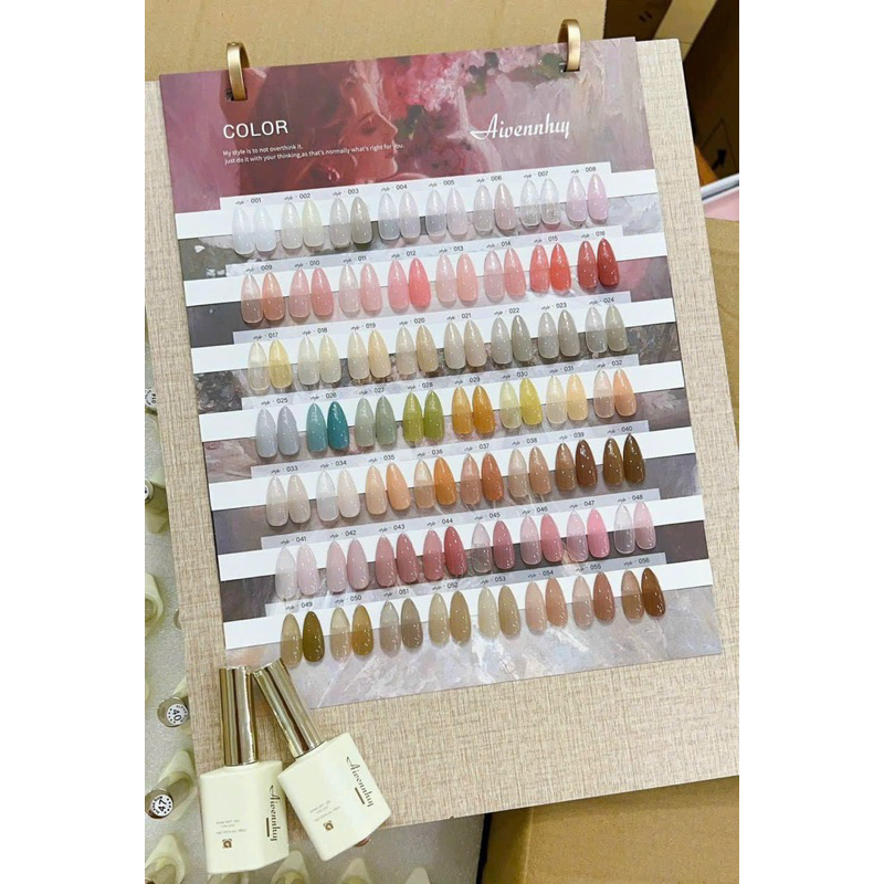 Sét sơn thạch 56 màu Very good ,sơn Hàn Quốc tặng kèm bảng màu