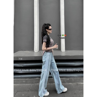 QUẦN JEANS ỐNG RỘNG