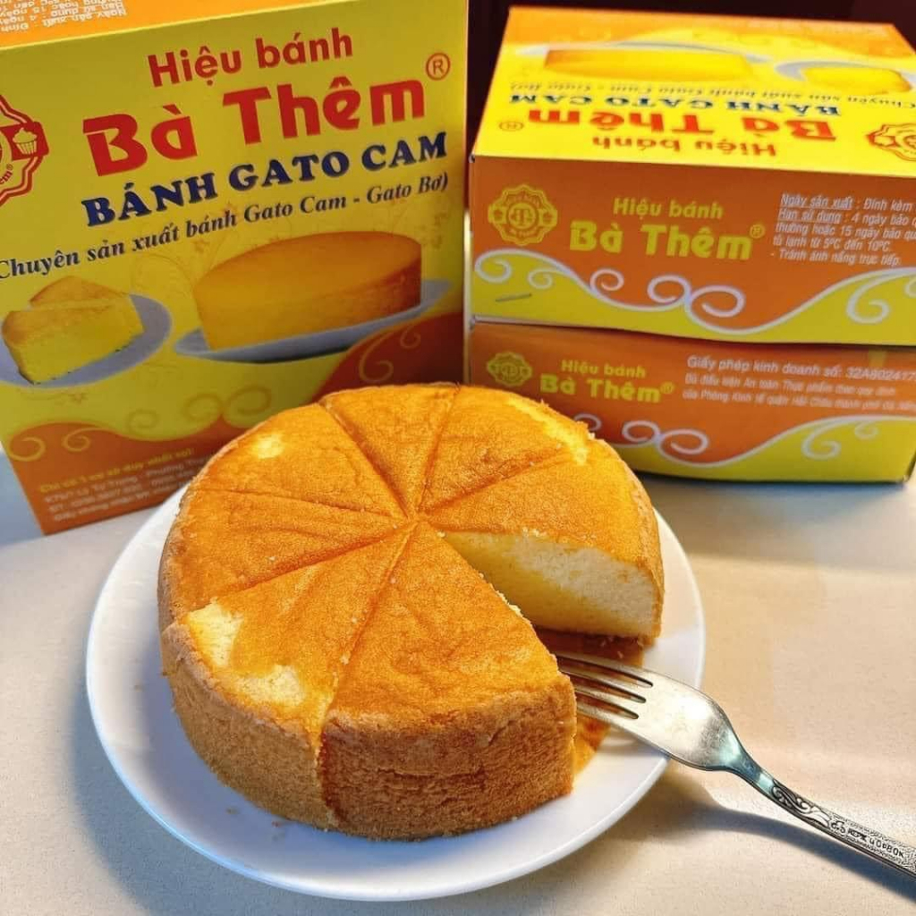 BÁNH GATO CAM BÀ THÊM ĐÀ NẴNG
