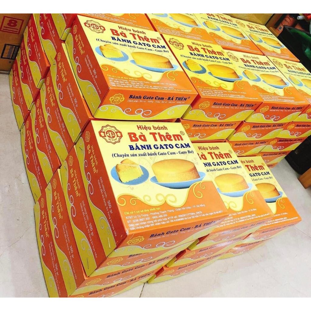 BÁNH GATO CAM BÀ THÊM ĐÀ NẴNG