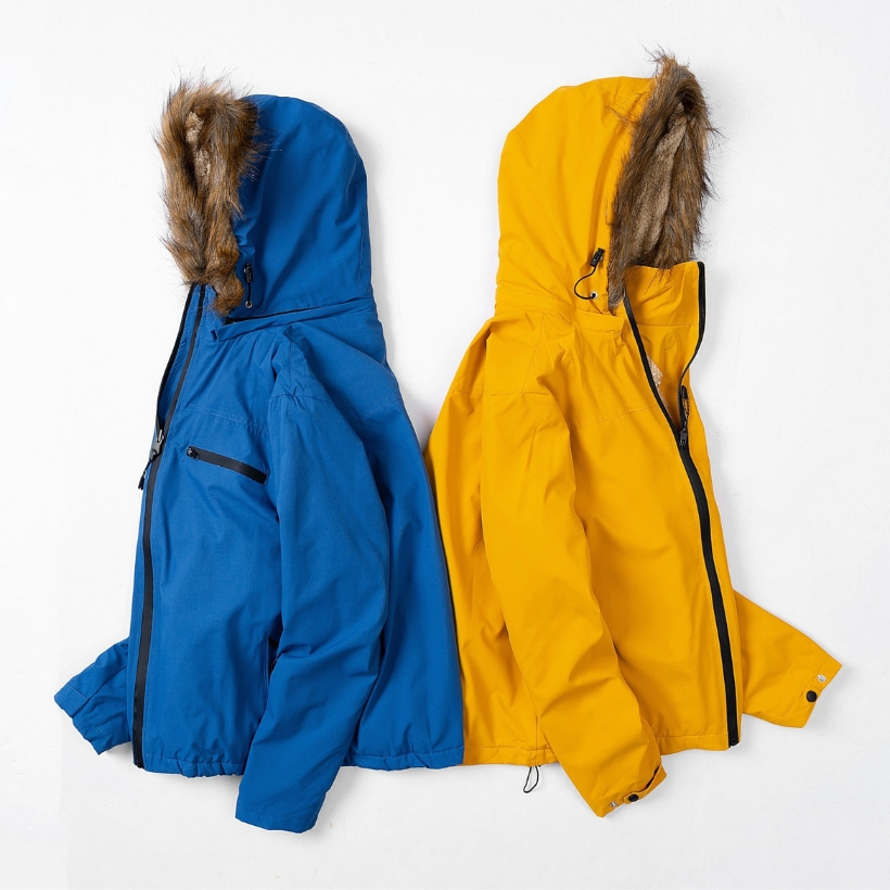 Áo Gió Mũ Lông LK DENIM - Mũ có viền lông chắn sương, Chất gió chống nước dày dặn, Lông nguyên tấm lót full áo siêu ấm