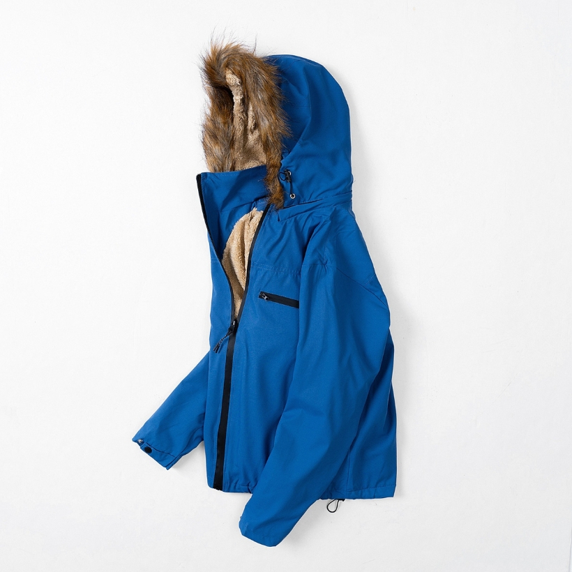 Áo Gió Mũ Lông LK DENIM - Mũ có viền lông chắn sương, Chất gió chống nước dày dặn, Lông nguyên tấm lót full áo siêu ấm