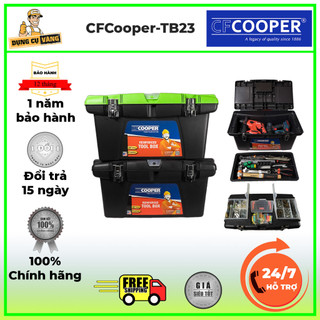 Thùng nhựa đựng đồ,hộp nhựa đựng đồ nghề,hộp đựng đồ 58 x 25 x 27cm 23in cfcooper.