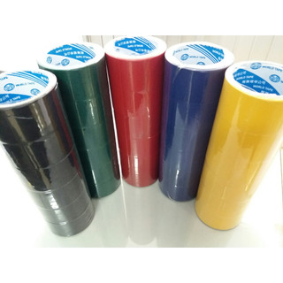 Lốc 6 cuộn và lốc 8 cuộn băng keo simili gân- dán gáy sách (Màu dương,lá,đỏ,vàng,đen)