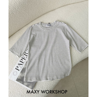 Áo thun knitted form ôm dáng update thêm nhiều màu mới siêu xinh knitted basic tee Maxy Workshop
